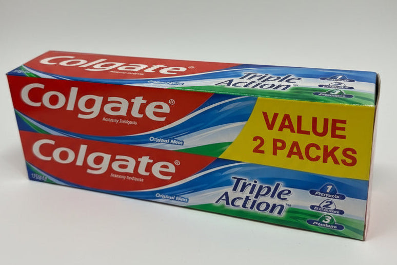 Colgate Anticavity Toothpaste Original Mint Value 2 Pcs 175G