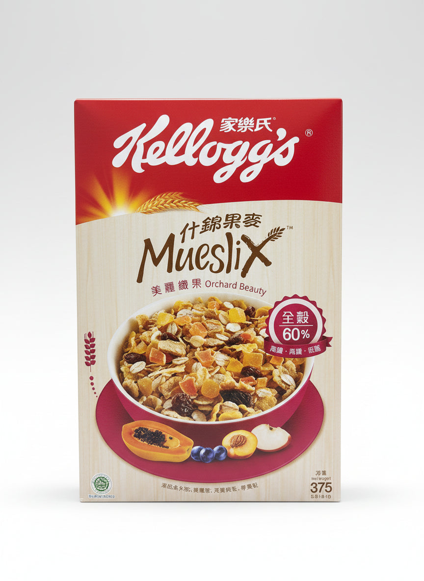 Kellogg’s Muesli Orchard Beauty 375G