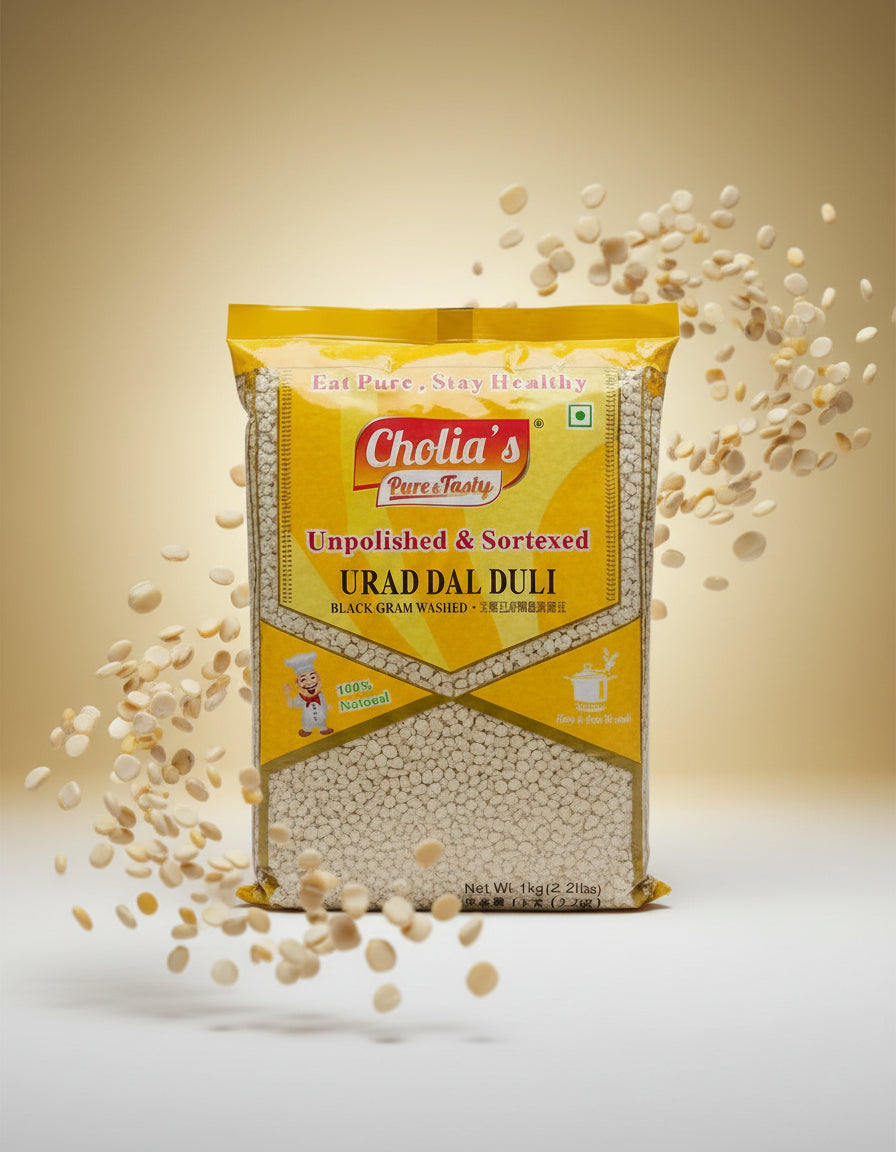 Black Gram Washed 1Kg (Urad Dal Duli)