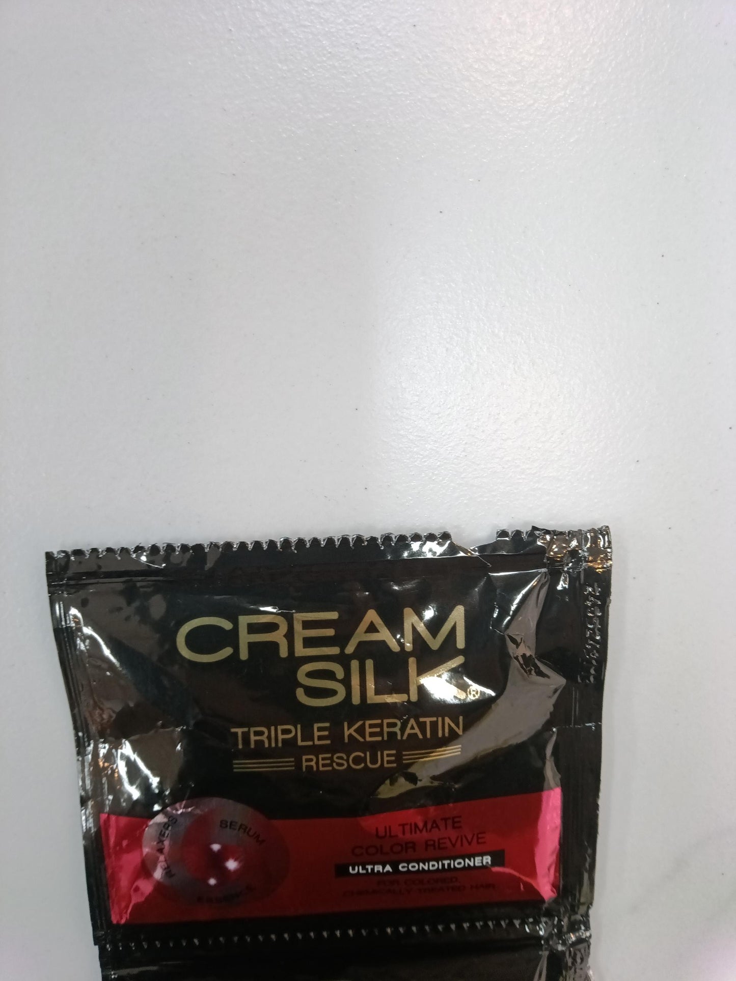 Cream silk triple ketatin