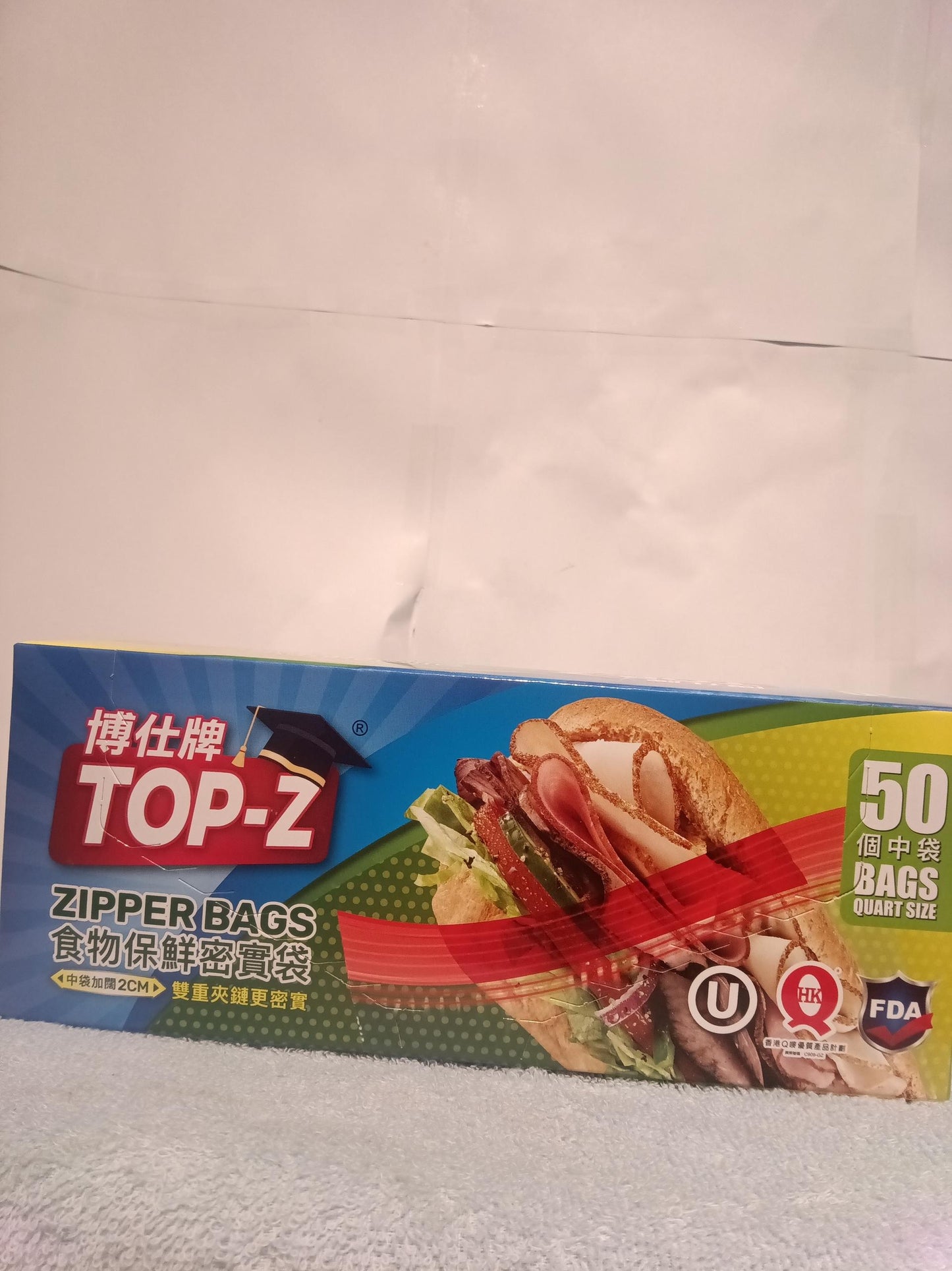 Top-z zipper bags