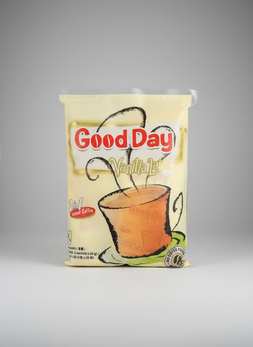 Good Day 3in1 Vanilla Latte Instant Coffee 600G 30pcs