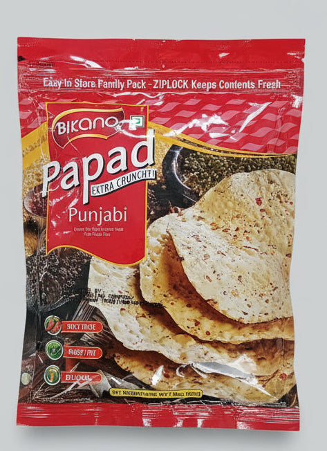 Bikano Punjabi Papad Extra Crunchy 200G