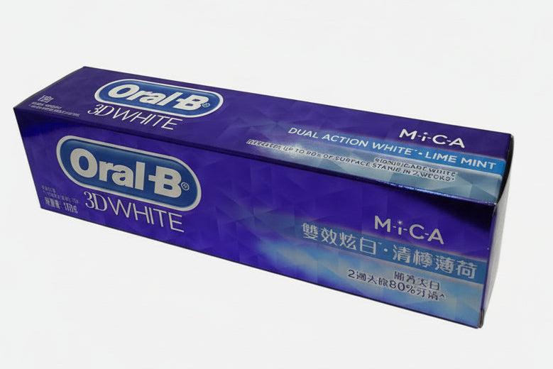 Oral-B 3D White Dual Action White Lime Mint Toothpaste 120G