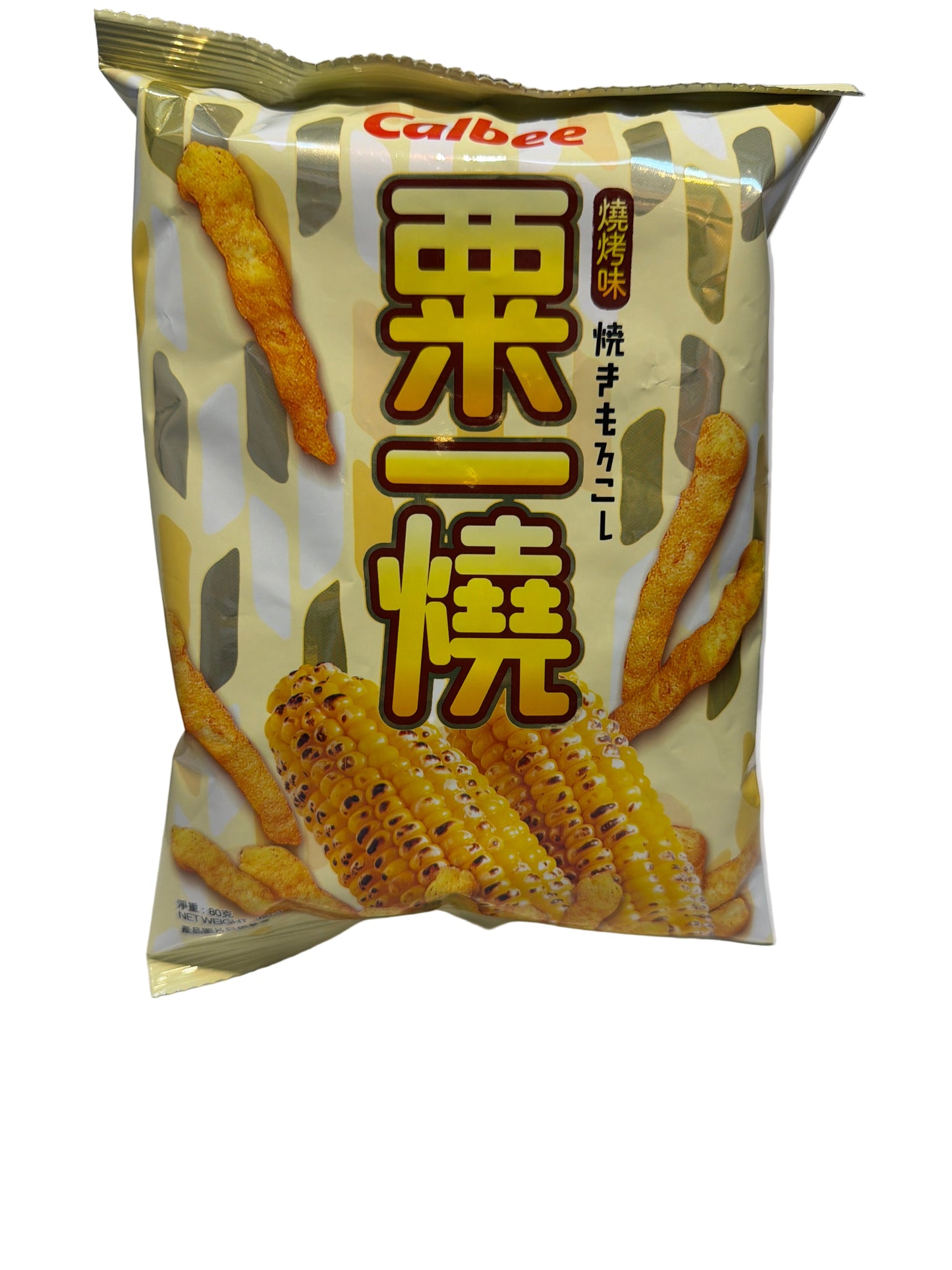 Calbee Barbecue Flavour Grill-A-Corn Chips 80G