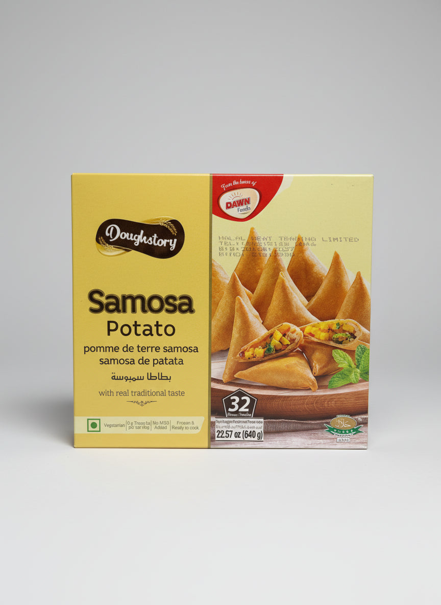Doughstory Potato Samosa 32pcs (Halal)