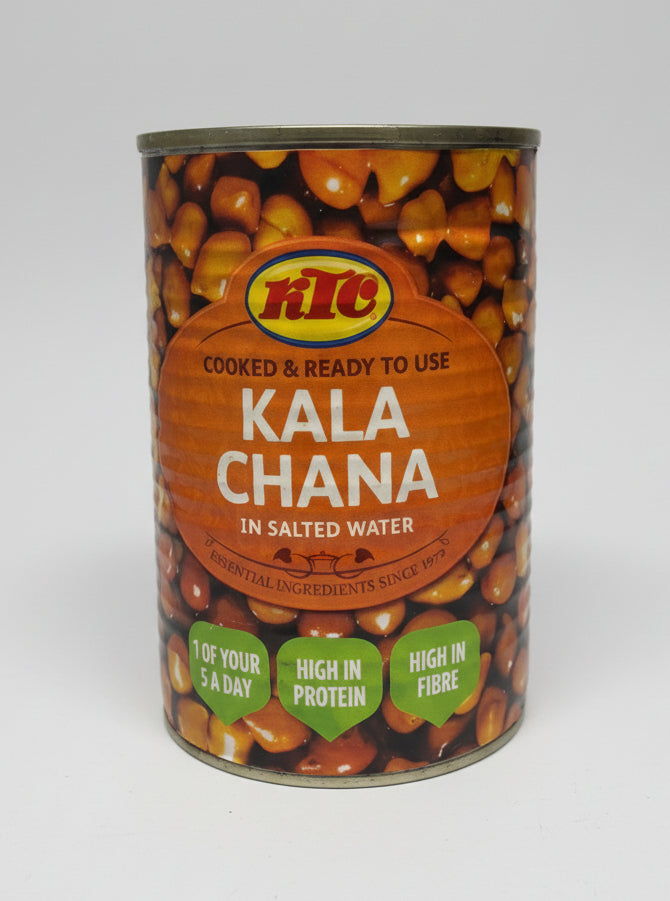 Ready to Eat Black Chickpeas 400G