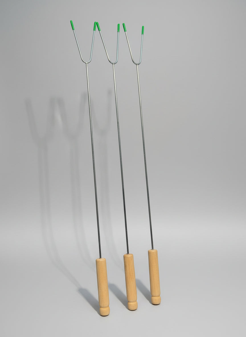 Barbecue Skewers Needle Forks 3pcs