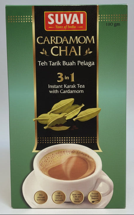 Suvi Cardamom Chai Instant Pack 10pcs