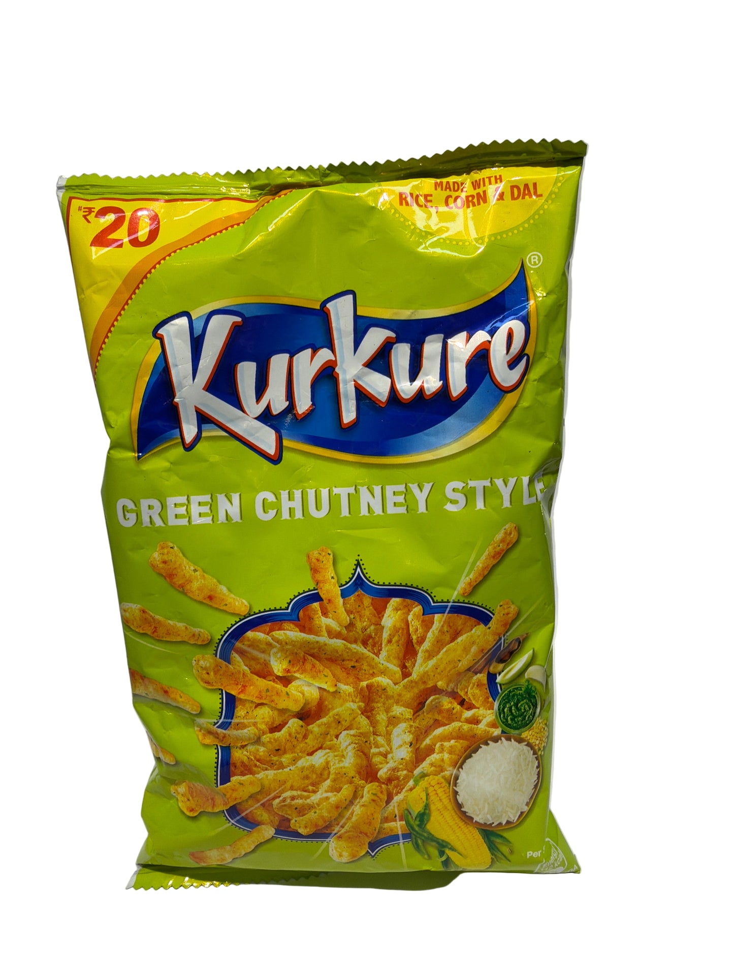 Kurkure Green Chutney Style Chips 68G