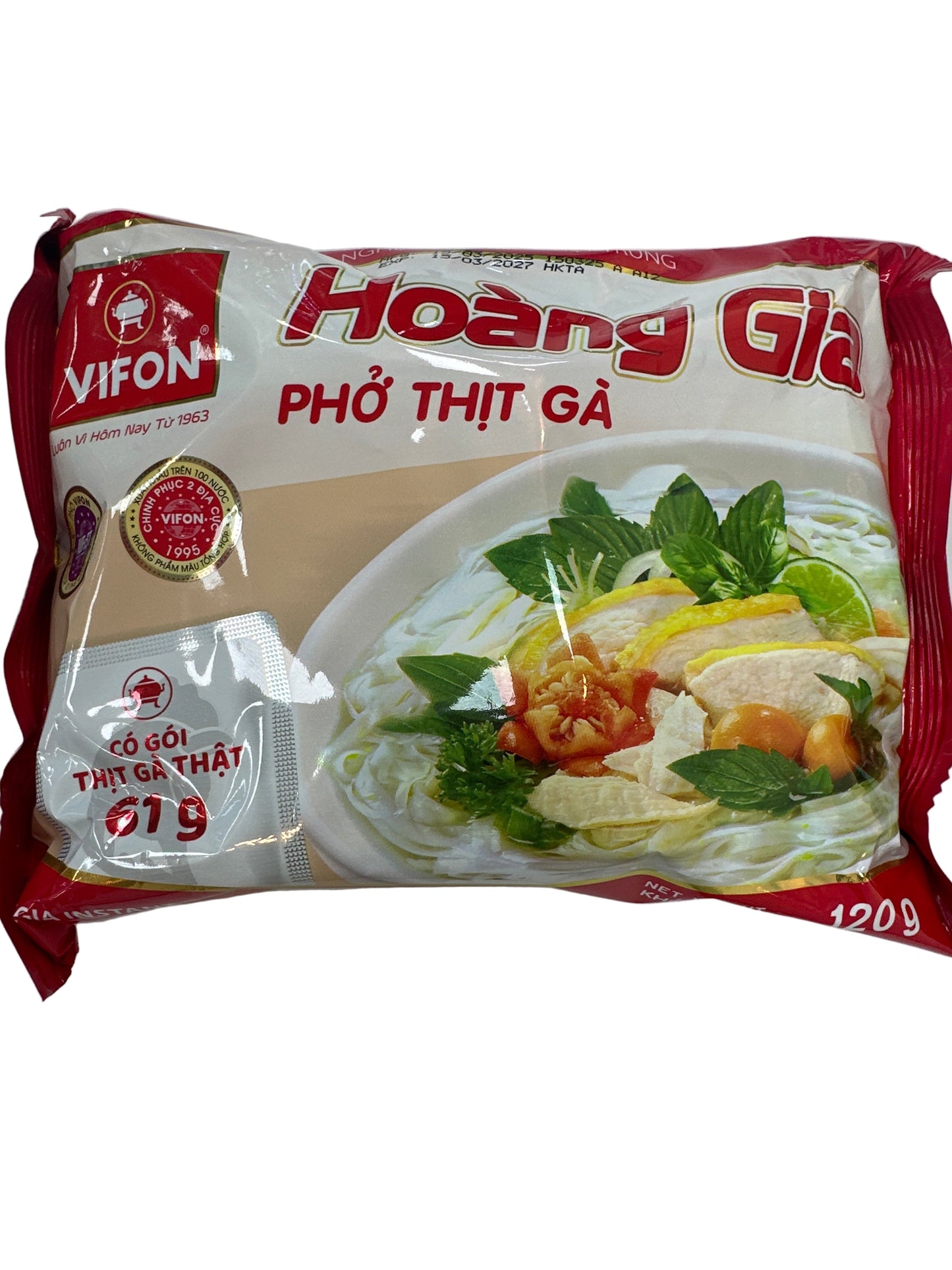 Hoang Gia Instant Rice Noodles With Chicken