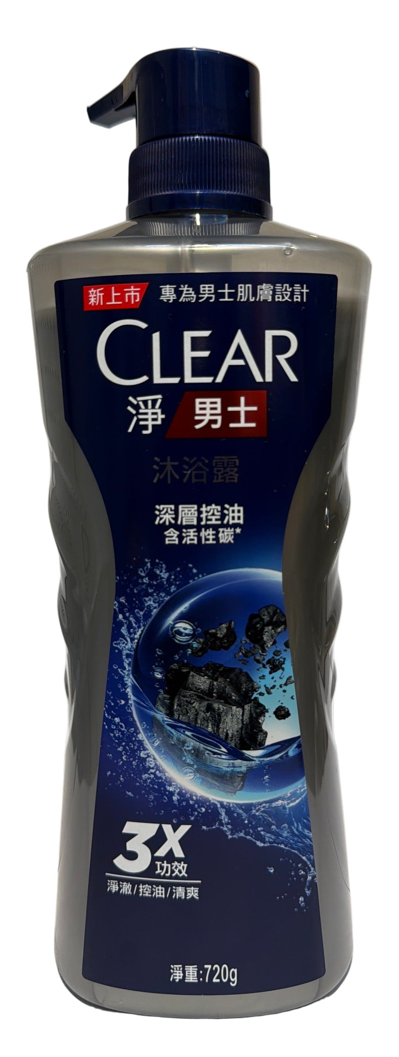 CLEAR Men Body Wash Charcoal Fresh 720G