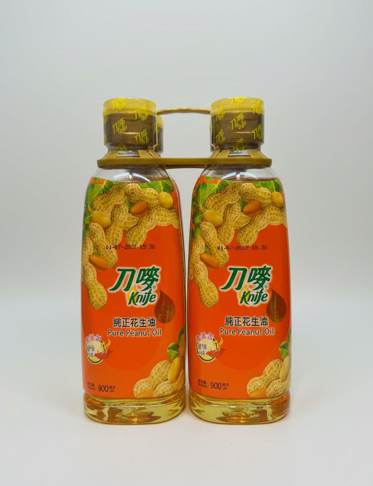 Knife Pure Peanut Oil 900ml 4 packs