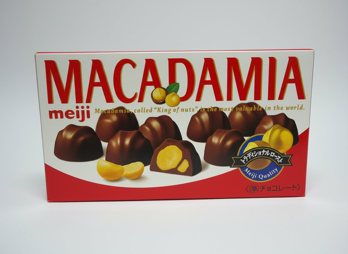 Meiji Macadamia Chocolate 64G
