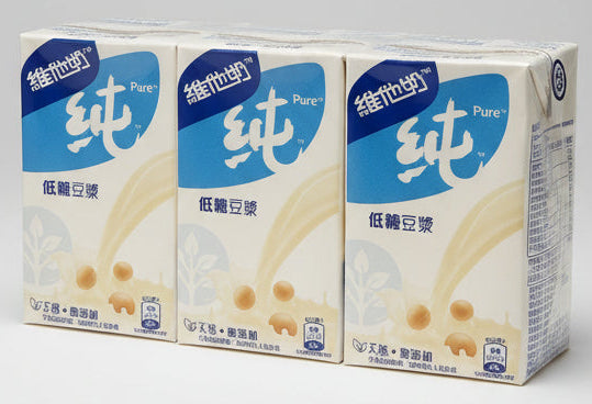 Vitasoy Pure Low Sugar Soya Bean 250mlx6
