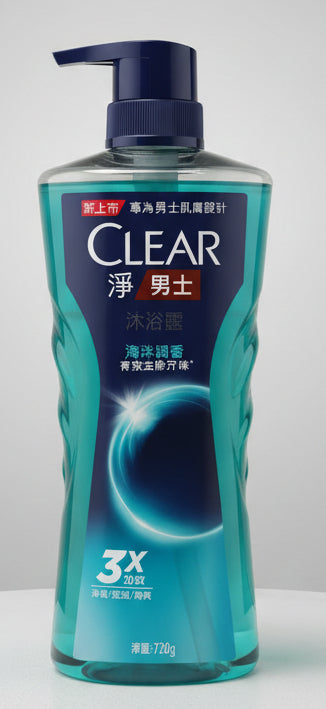 CLEAR Men Body Wash Cologne Marine 720G