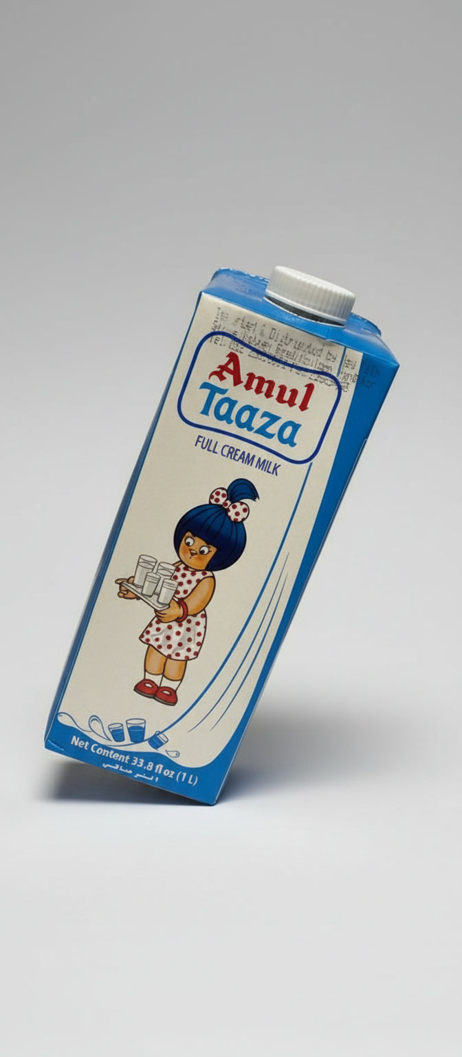 Amul Taaza Full Cream Pure Milk 1L