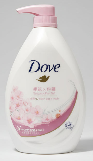 Dove Fresh Body Wash Sakura x Pink Salt 1KG
