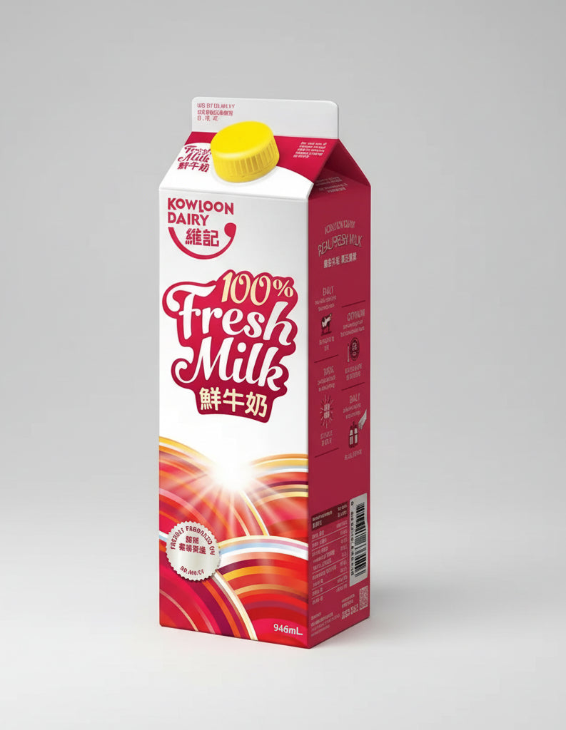 Fresh Milk Kowloon Dairy 946ml
