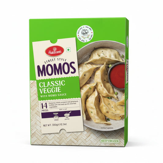 Haldiram’s Street Style Momos 350G 14pcs