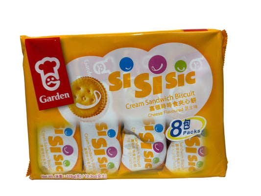 Garden Sisisic Cream Sandwich Biscuit Cheese Flavour 8 Packs