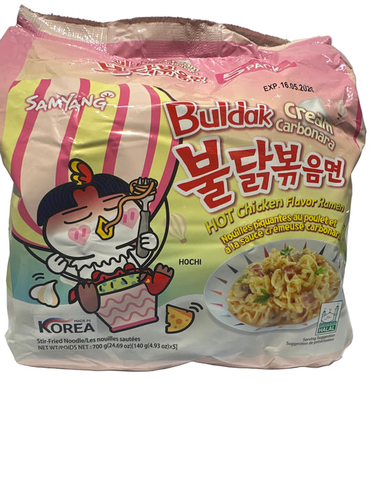 Samyang Carbonara Hot Chicken Flavour Ramen