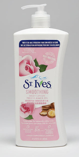 St. Ives Smoothing Body Lotion Rose & Argan Oil 621ML