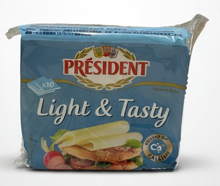President Light&Tasty Cheese 10 slices