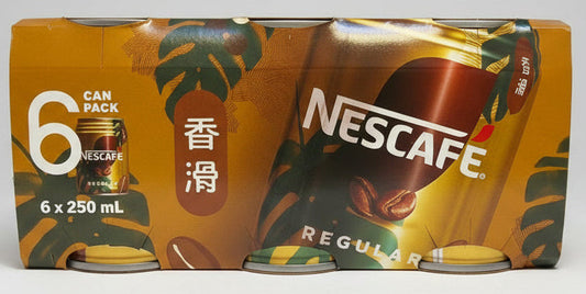 Nescafe Can Pack Regular 6x250ml