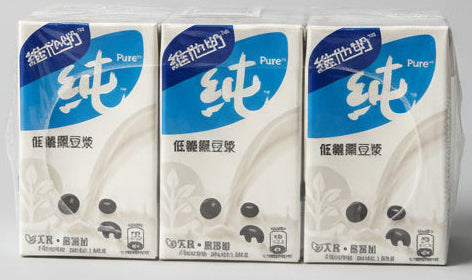 Vitasoy Pure Low Sugar Black Soya Bean  250mlx6