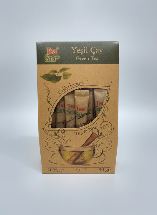 Tea Stir Green Tea Turkish Tea 20 Sticks