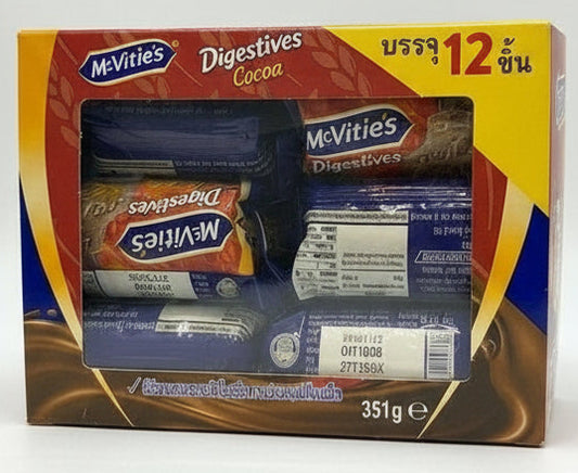 Mcvitie’s Digestives Cocoa Biscuits 12 mini Packs
