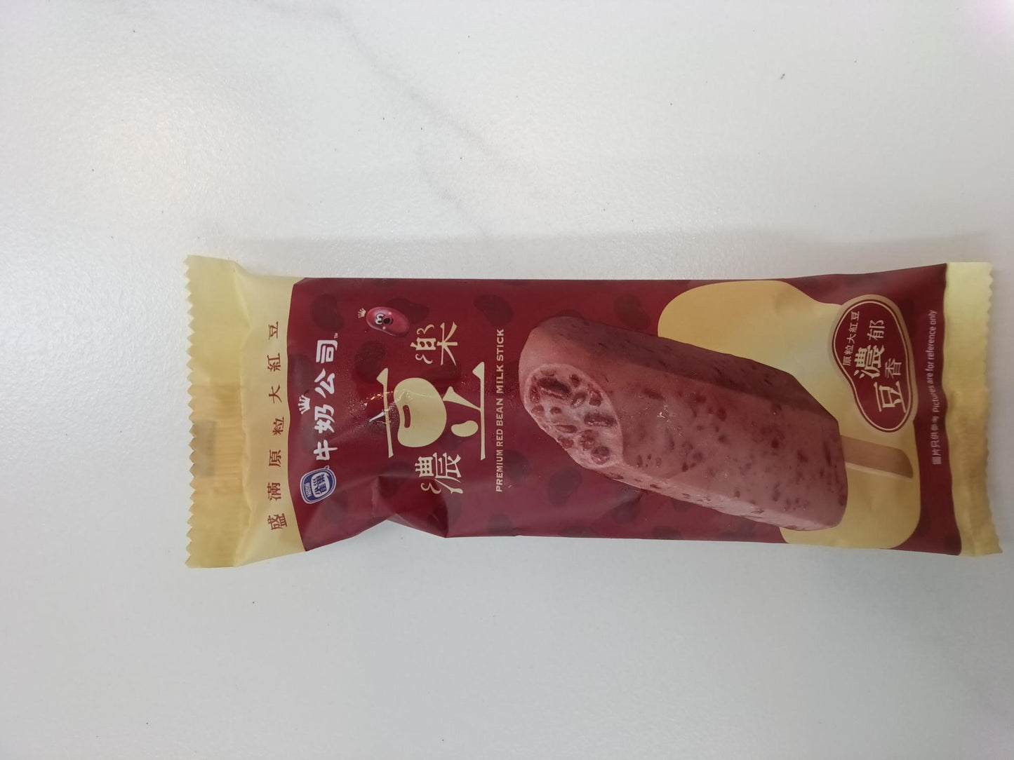 Premium red bean milk stick