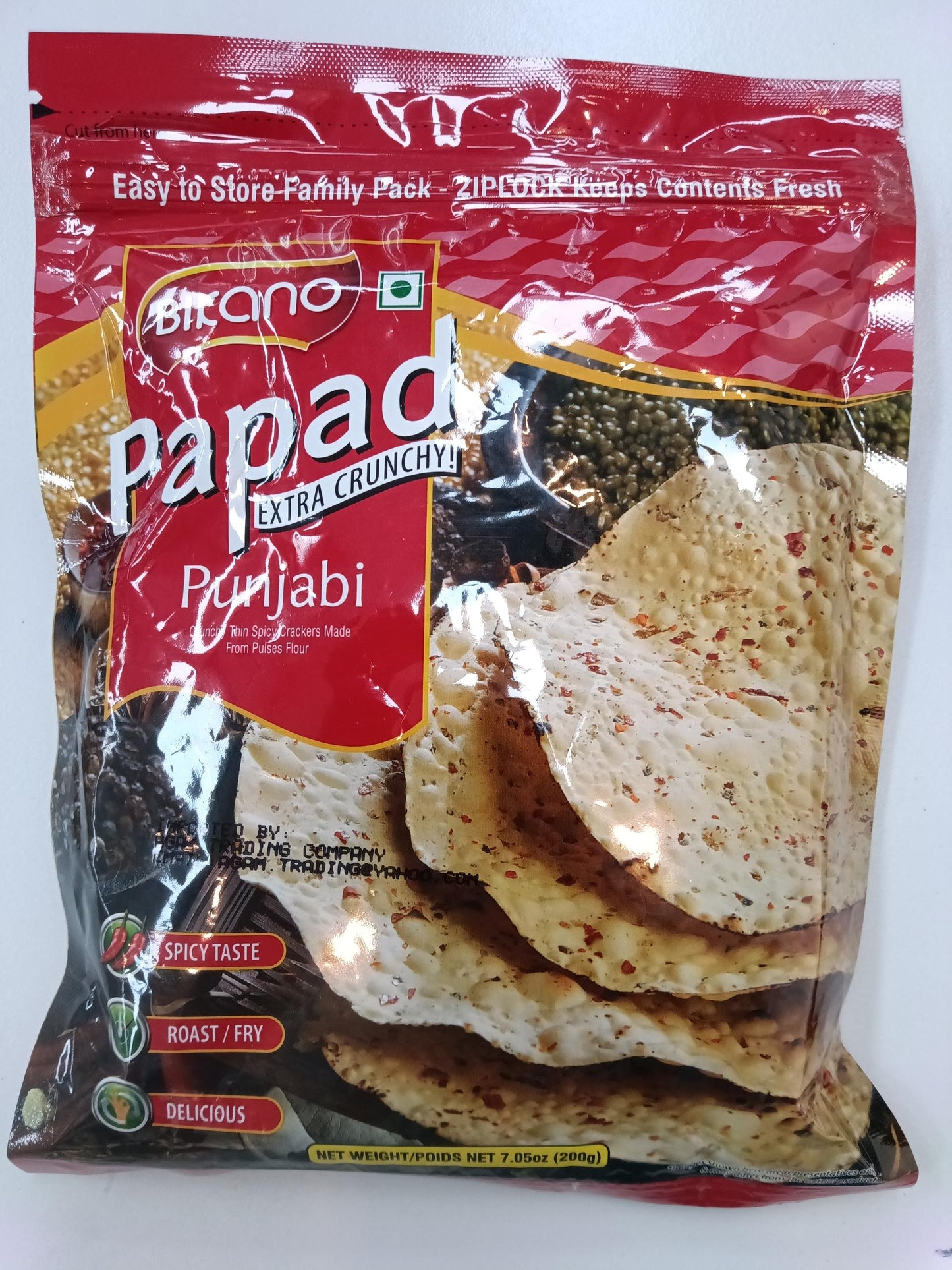 Papad extra crunchy