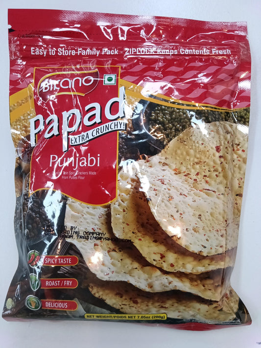 Papad extra crunchy
