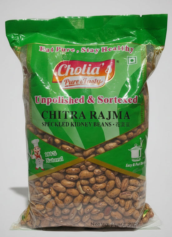 Cholia’s Speckled Kidney Beans 1Kg (Chitra Rajma)