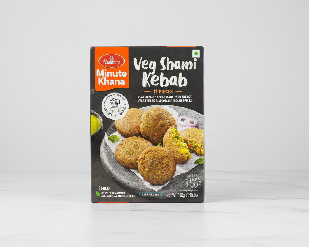 Haldiram’s Veg Shami Kebab 300G -12pcs