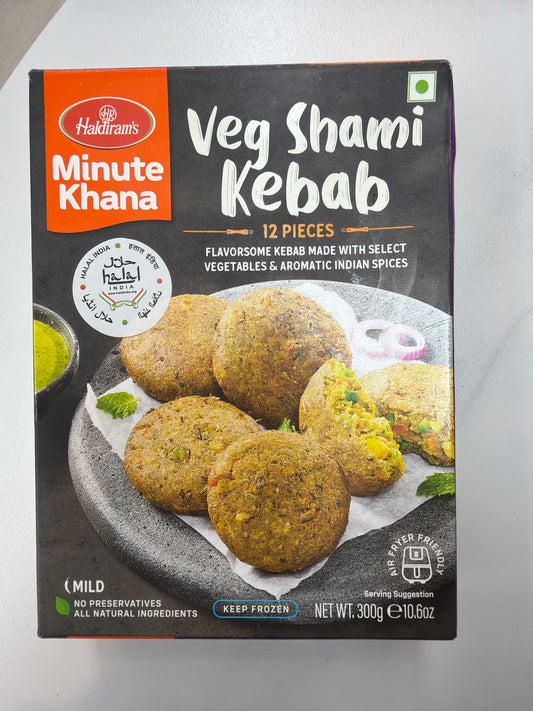 Haldiram’s Veg Shami Kebab 300G -12pcs