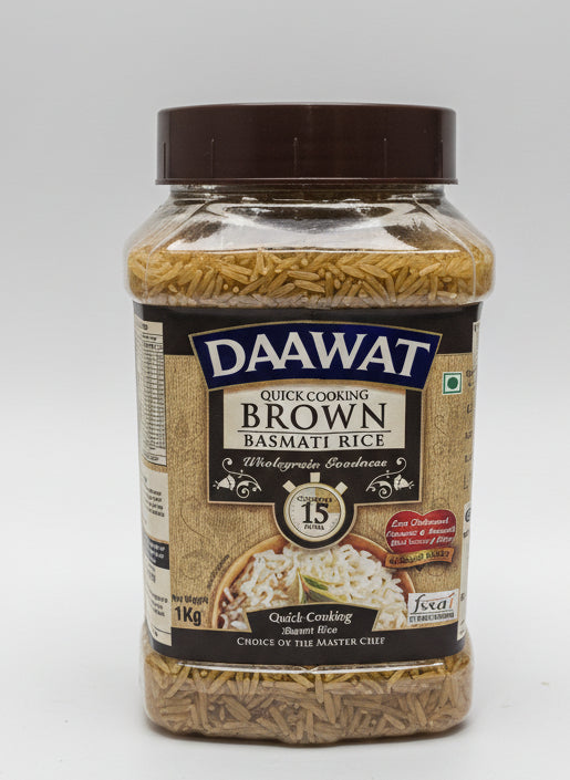 Daawat Brown Basmati Rice 1kg