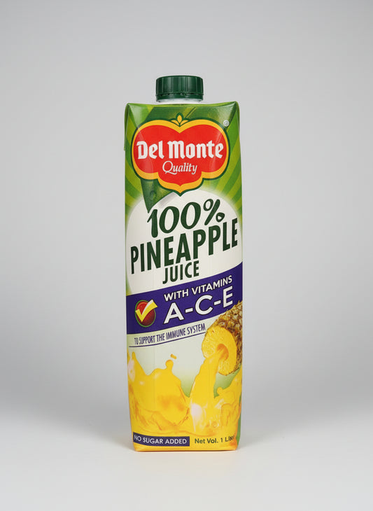 Del Monte 100% Pineapple Juice 1L