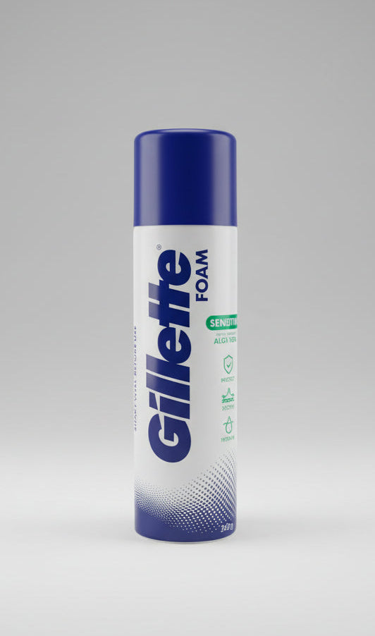 Gillette Foam with Aloe Vera 245G