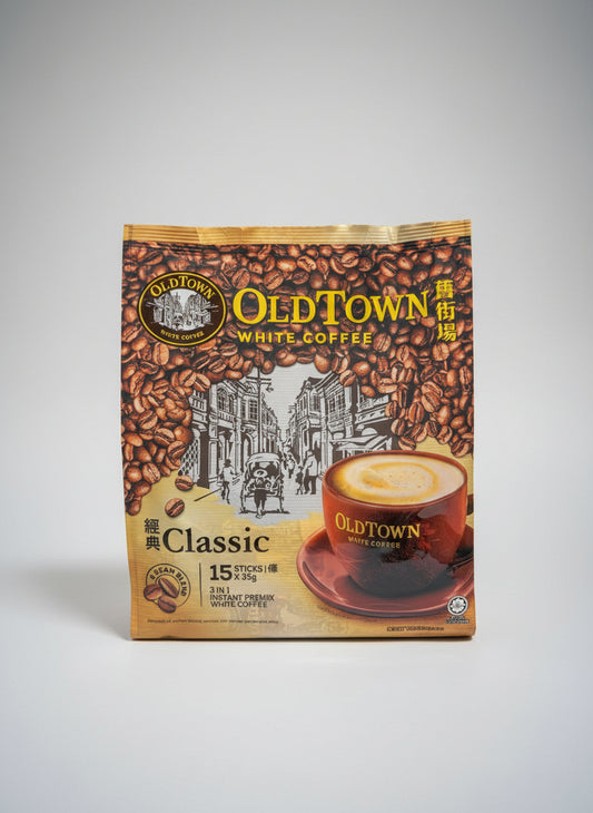 Old Town 3in1 Instant Premix White Coffee 525G 15pcs