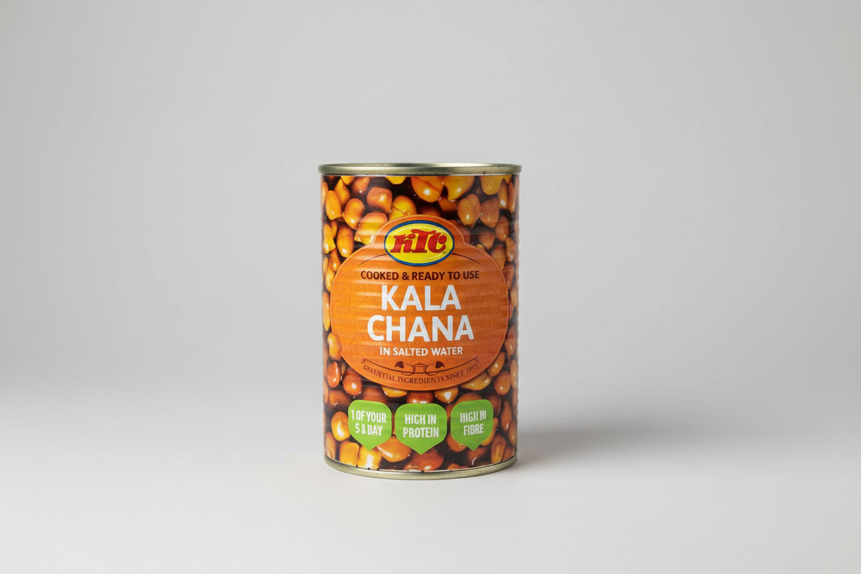 KTC Black Chick Peas (kala Chana) in Salted Water 400G