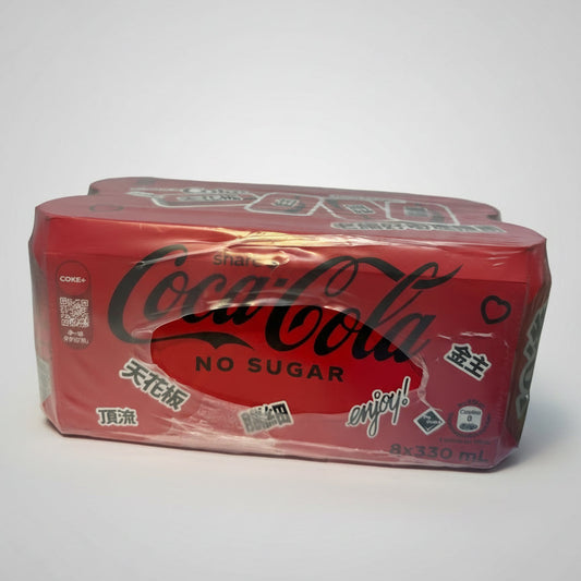 Coca-cola No sugar 8x330ml