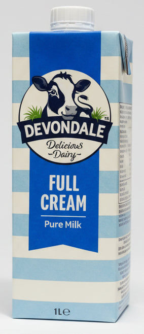 Devondale Full Cream Pure Milk 1L