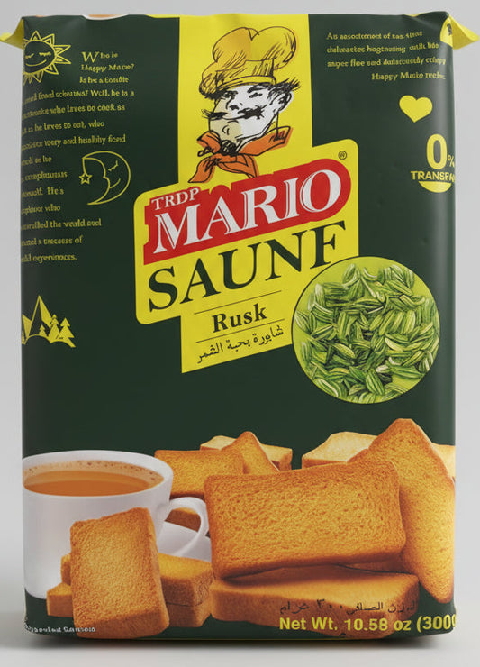 TRDP Mario Saunf Rusk 300g