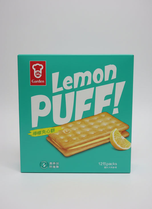 Garden Lemon Puff 288G 12packs