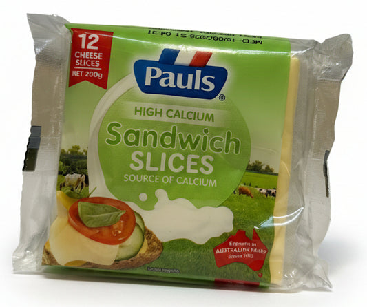Pauls High Calcium Sandwich Slices 12 slices