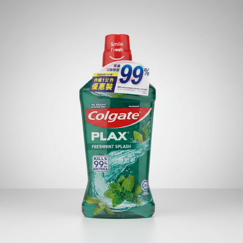 Colgate Plax Freshmint Splash Mouthwash 1L