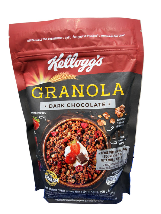 Kellogg’s Granola Dark Chocolate 220G